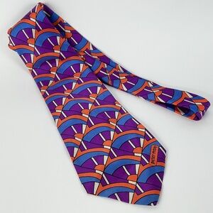 RARE Early Peter Max Silk Necktie (NOT NEOMax), Bloomingdale’s Men’s Store